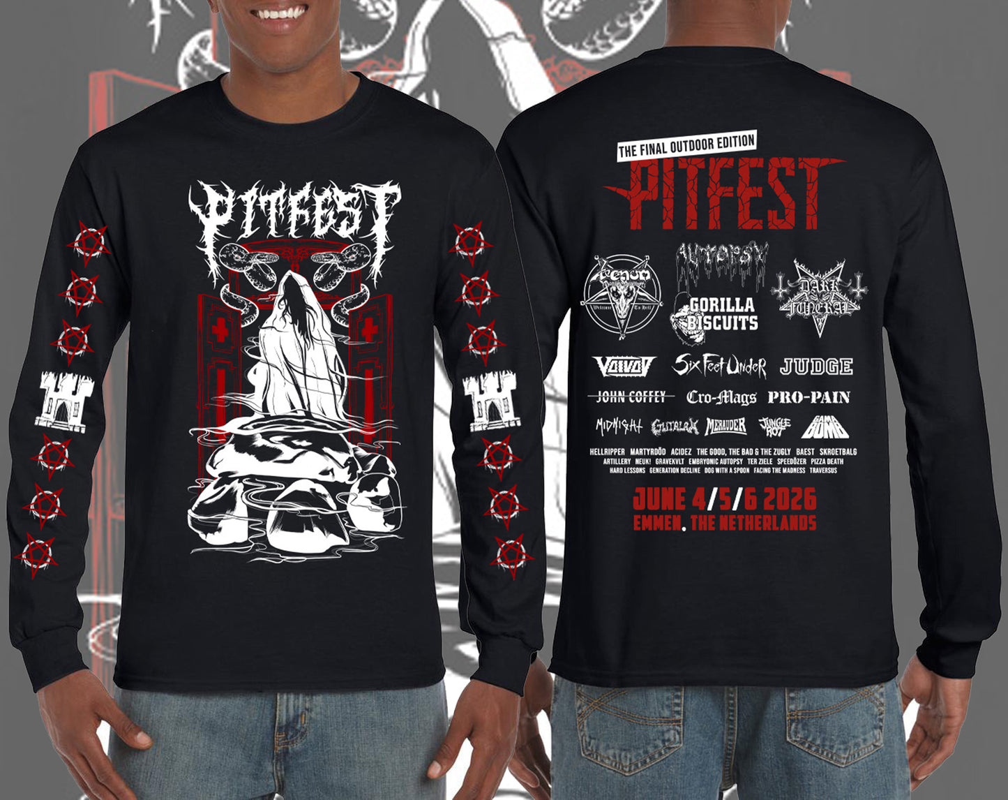 Pitfest Tattoo Blitzz festival longsleeve re-order