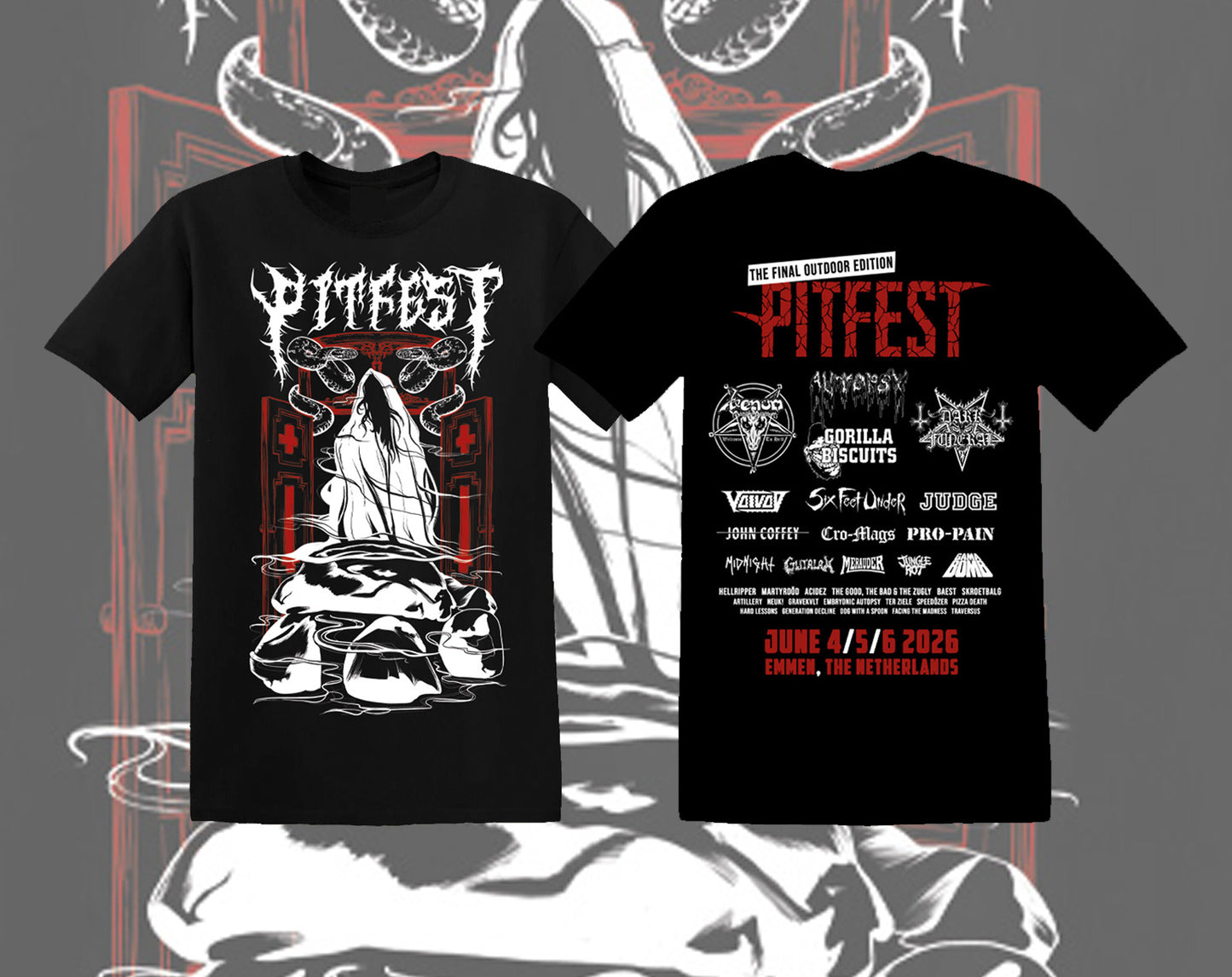 Pitfest Tattoo Blitzz festival t-shirt re-order
