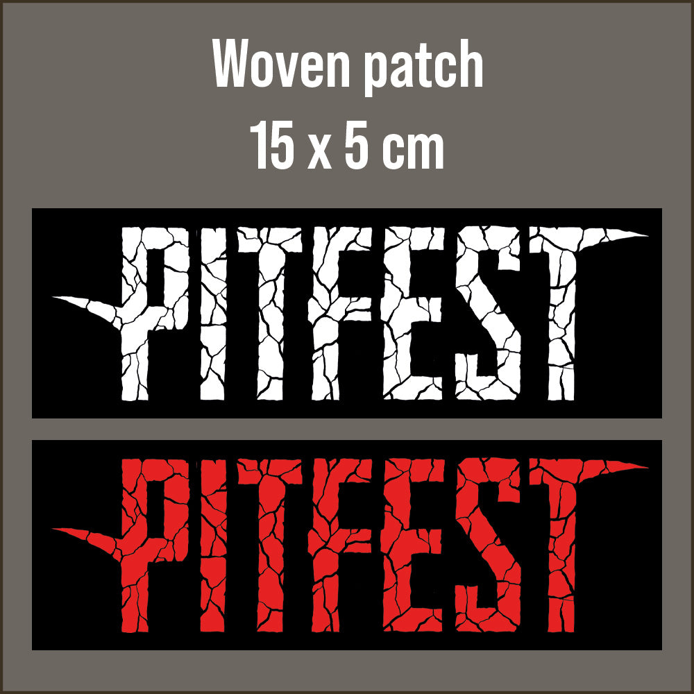 Pitfest Woven Logo Patch