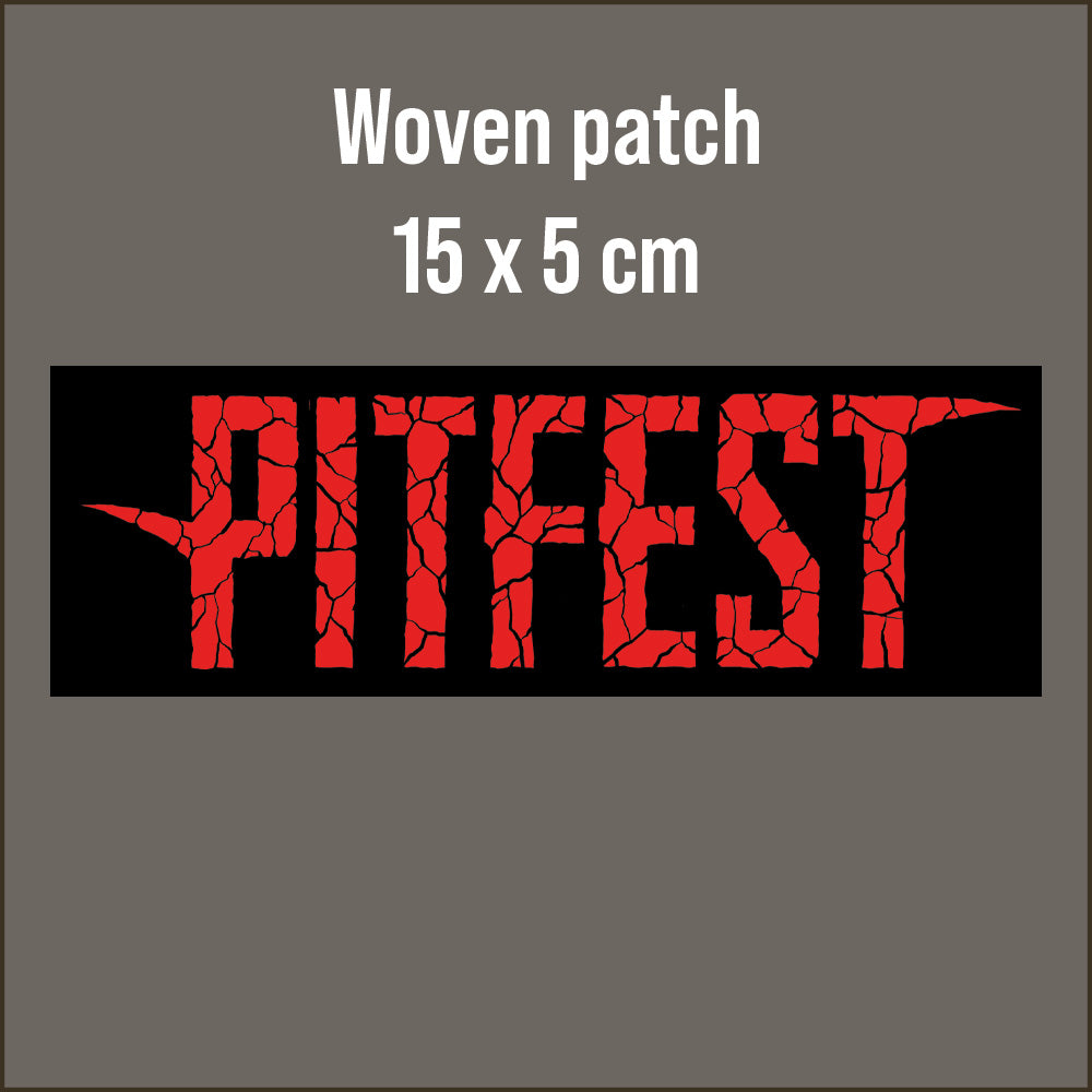 Pitfest Woven Logo Patch